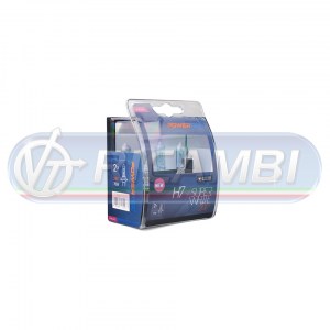 LAMPADINA H7 BLU-XENON 24V 70W COPPIA +50%